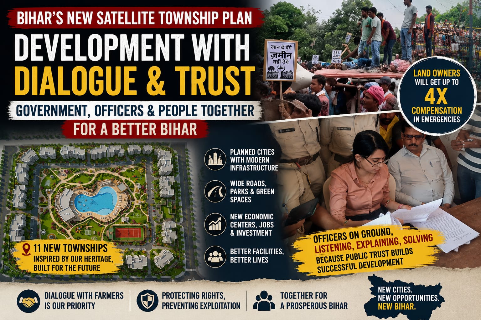 Bihar’s Planned City Mission Depends on Trust Between Farmers and Administration