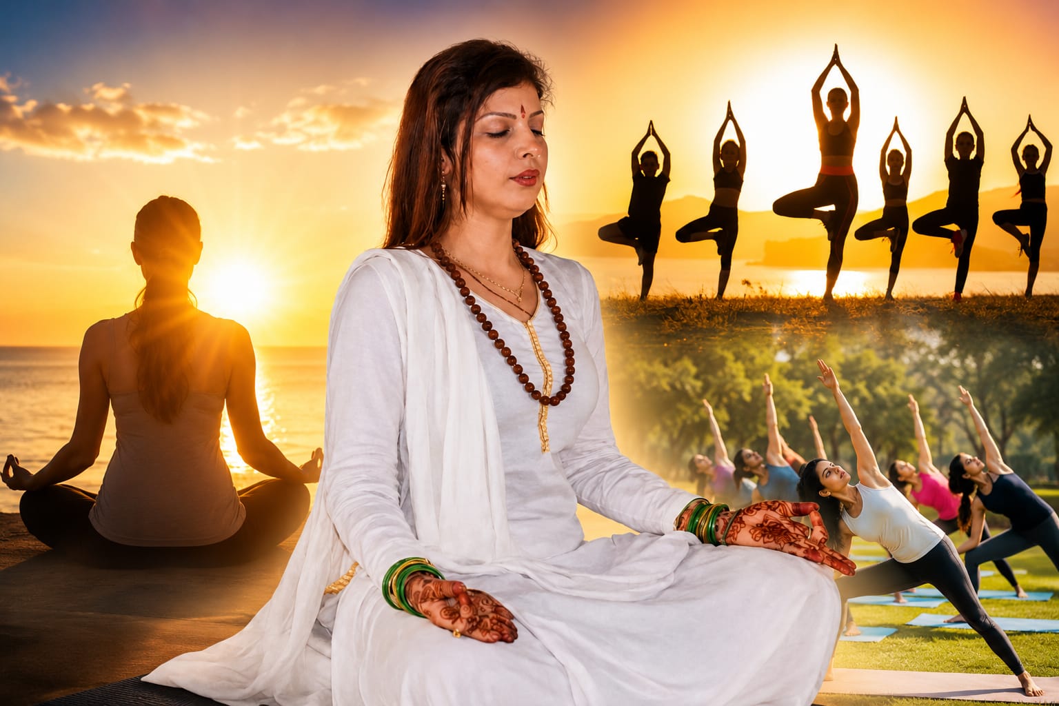 International Yoga Day: Mausam Sharma Inspires Bihar Women to Prioritise Health and Well-Being
